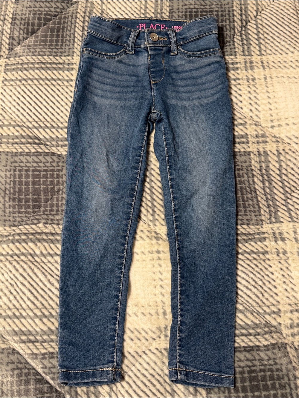 The Children's Place Dark Blue Girls' Skinny Jegging Jeans